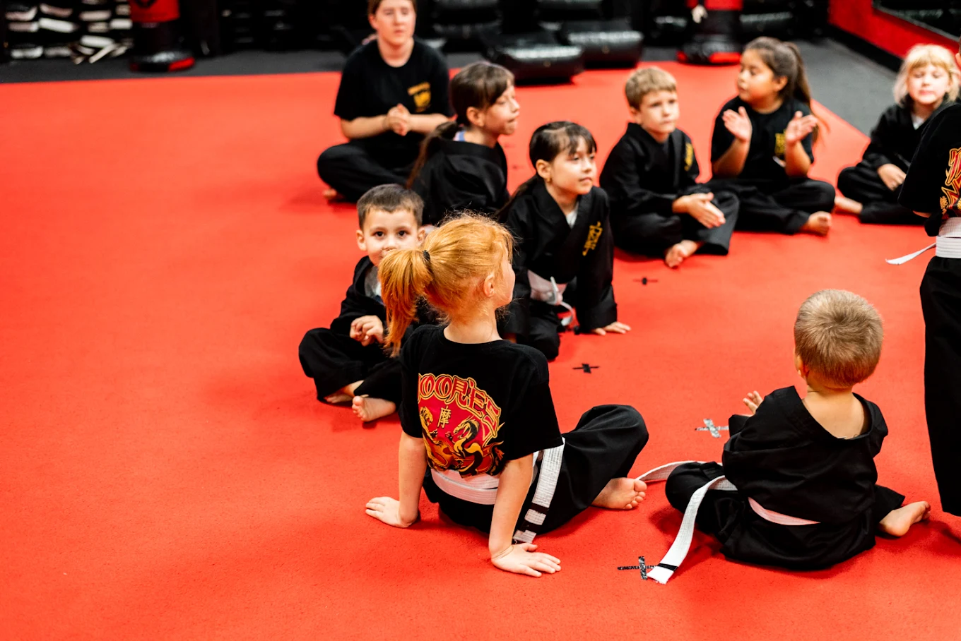 Little Dragons program at Moore's Karate Lodi